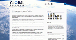 Desktop Screenshot of globaldashboard.org